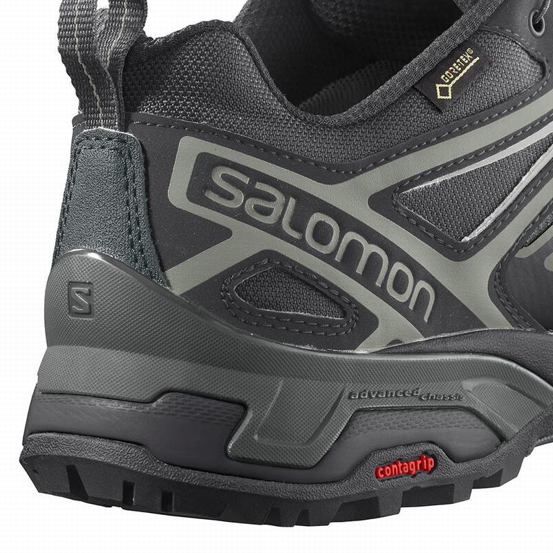 Salomon Colombia - Zapatillas Salomon X Ultra 3 Gore-Tex - Zapatillas  Trekking Salomon Hombre Gris